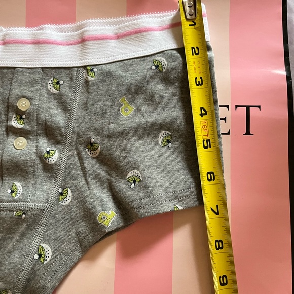 NEW VINTAGE VS PINK LARGE high Boxer Boxie COTTON KNIT PANTIES VERY RARE FIND - Picture 11 of 12